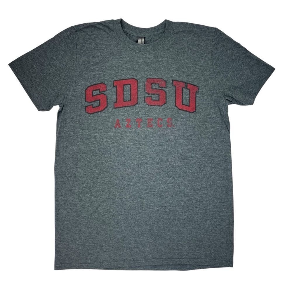 San Diego State University‎ SDSU Aztecs NCAA Dark Grey T-Shirt Size Medium